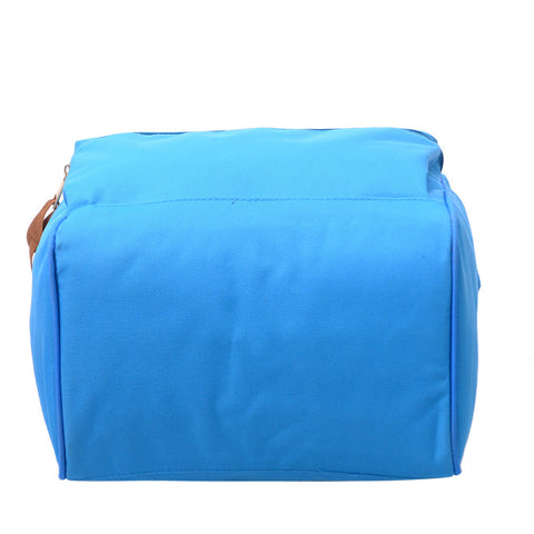Image of Unisex Solid Backpack School Travel Bag Double Shoulder Bag Zipper Bag
