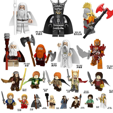 Image of Saruman Legoingly Figures Lord of Rings  Children Christmas Gift